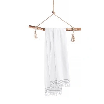 Afbeelding van Walra Hamamdoek Soft Cotton Wit 100x180 360 gr/m²