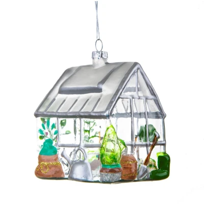 Afbeelding van Sass &amp; Belle Tuinkas Kersthanger 8 Cm Transparant
