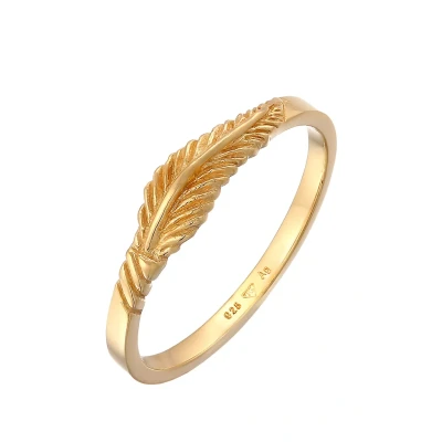 Afbeelding van Elli BOHO Ring goldcoloured, Dames, Maat: 54, Gold coloured