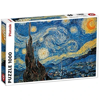 Image de Puzzle Piatnik Van Gogh Nuit étoilée 1000 pièces