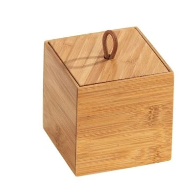 Afbeelding van Wenko 23922100 Terra Bamboe Organizer met 3 vakken, opbergdoos, badmand, bamboe,bruin