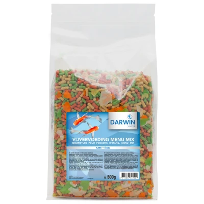 Afbeelding van Darwin Vijvervoeding Menu Mix Vijvervoer 5 l