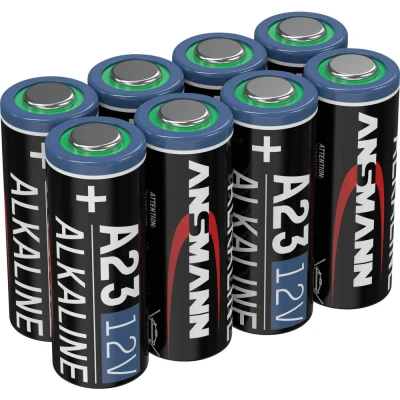 Afbeelding van Ansmann A23 Speciale batterij 23A Alkaline 12 V 8 stuk(s)