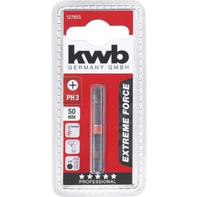 Afbeelding van kwb 127053 Kruis bit PH 3 Staal 1 stuk(s)