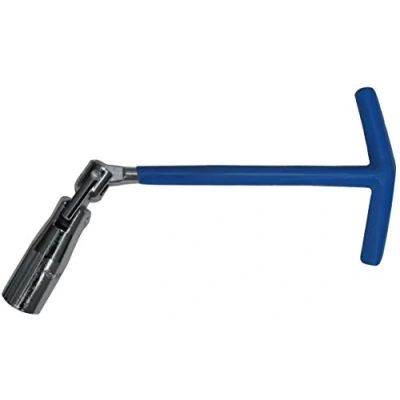Afbeelding van SW Stahl 03601SB Bougiesleutel 235 16 Met rubbertuit Chroom vanadium staal