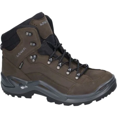 Afbeelding van Lowa Heren bruin donker wandelschoenen maat 41