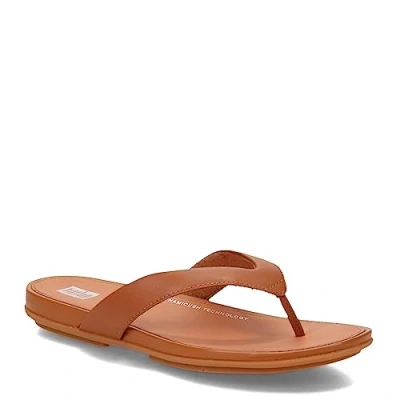 Afbeelding van Fitflop Gracie Platte sandalen voor dames, Helder bruin
