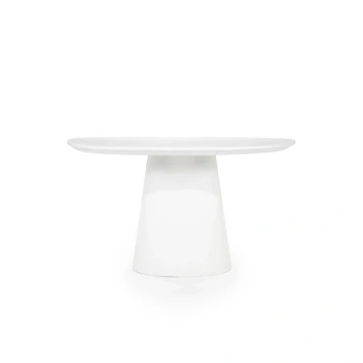 Afbeelding van Ronde eettafel Elin ø130x76 cm wit