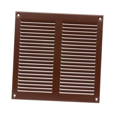 Afbeelding van Ventilatierooster, metaal, bruin, 200 x mm
