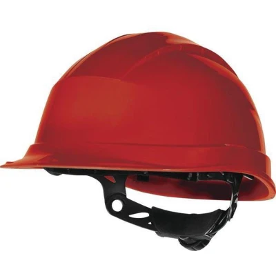 Afbeelding van Delta Plus veiligheid bouwhelm met rotorsluiting Rood One size