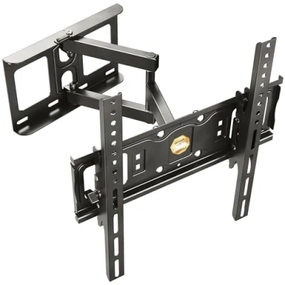 Afbeelding van RICOO TV Muur Beugel, Draaibaar Kantelbaar, aanbevolen voor 32 55 Inch (81 140 cm), Houder belastbaar 50kg