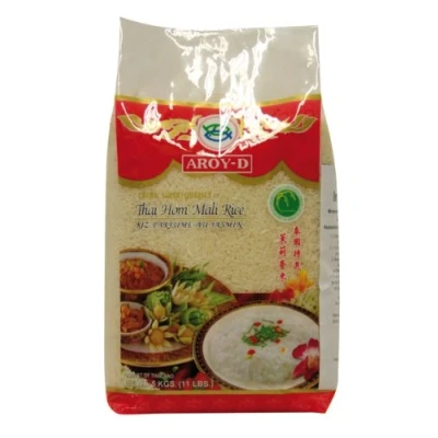 Image de AROY D Riz Jasmin Parfumé Hom Mali 5 Paquets de kg