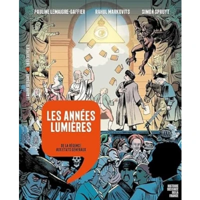 Afbeelding van Histoire dessinee de la france,12:les annees lumieres