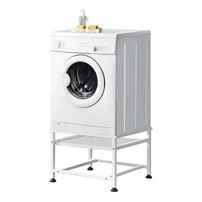 Afbeelding van Wasmachine sokkel verhoger met plank 63x54x31 tot 150 kg