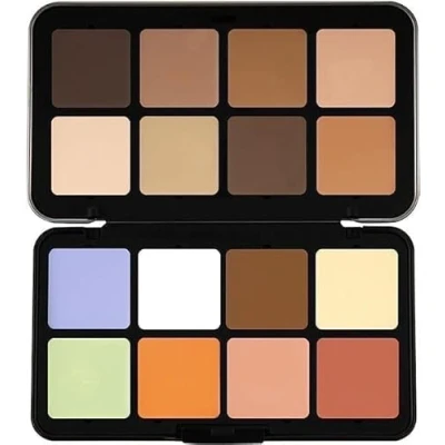 Image de 16/12 Couleurs Carla Secret Concealer Palette de maquillage, crème blush palette, longue tenue Full Coverage Makeup pour une peau impeccable (2#, 16 Couleurs)