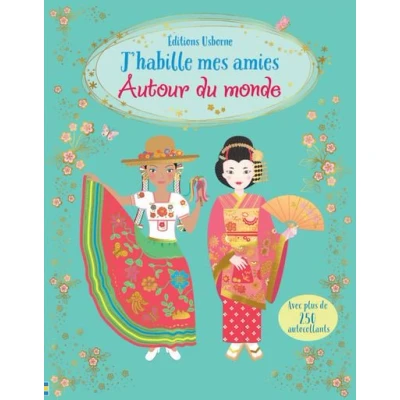 Image de J&#039;habille mes amies Autour du monde Dès 5 ans