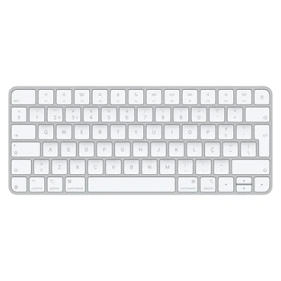Afbeelding van Apple Magic toetsenbord met aanraak ID en numeriek toetsenblok voor Macs Chip, Portugees, witte toetsen