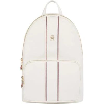 Afbeelding van Tommy Hilfiger Poppy Backpack Rugzak, Dames, Maat: One Size, White
