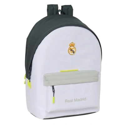 Afbeelding van Schoolrugzak Real Madrid C.F. Wit 31 x 44 18 cm