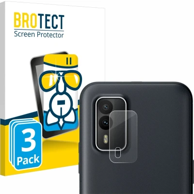 Afbeelding van BROTECT Screenprotector voor Nokia XR21 (ALLEEN Camera Lens) Folie Beschermfolie Beschermglas transparant (3 Stuks)