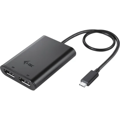 Afbeelding van Adapter wideo i tec USB C Dual 4K/60Hz (pojedynczy 8K/30Hz) DP