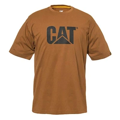 Afbeelding van Caterpillar T shirt met logo Tm voor heren