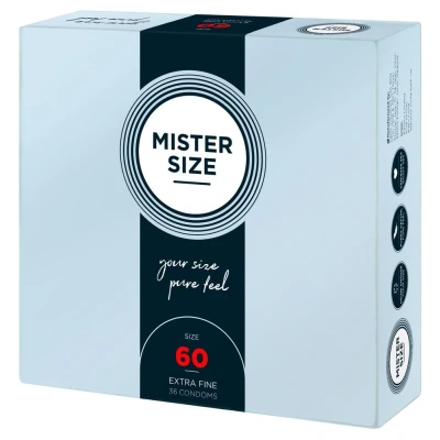 Afbeelding van MISTER.SIZE 60 mm Condooms 10 Stuks