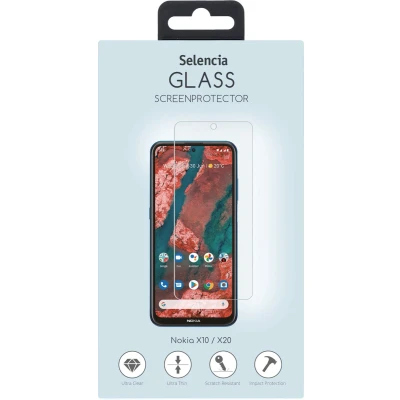 Afbeelding van Selencia Screenprotector Geschikt voor Nokia X20 / X10 Tempered Glass Gehard Glas