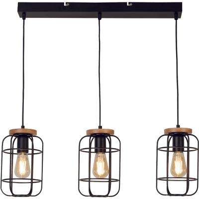 Afbeelding van Hanglamp Cage II 3 lamps