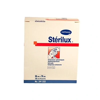 Afbeelding van Sterilux Oogkompres 56x70 St. 10 P/s