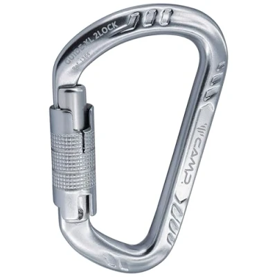 Afbeelding van CAMP XL 2Lock Unisex karabijnhaak zilver, XL2