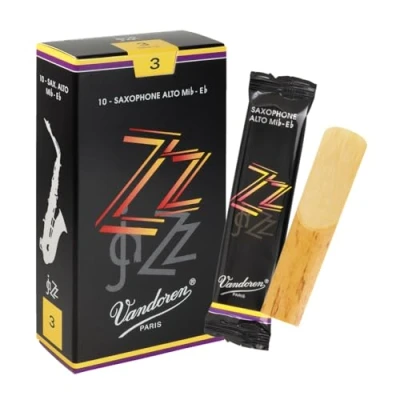 Afbeelding van Vandoren Alt Saxofoon ZZ Rieten 10 Stuks Verpakking Dikte 3.0