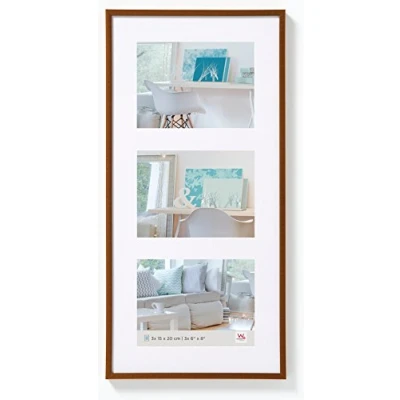 Afbeelding van Walther design KV338J New Lifestyle, kunststof lijst, 3 x 13 18 cm, bronskleurig, 1 stuk