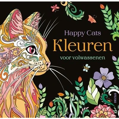 Image de Happy Cats Kleuren voor volwassenen