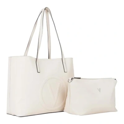 Afbeelding van VALENTINO Shopper Schoudertas Selena Re Shopping Bag Ecru Beige