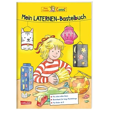 Afbeelding van Conni Gelbe Reihe (Beschäftigungsbuch): Mein Laternen Bastelbuch