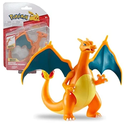 Afbeelding van Selectie Battle Feature Figures Pokemon luxe beweegbare figuur, speelfiguur: Glurak