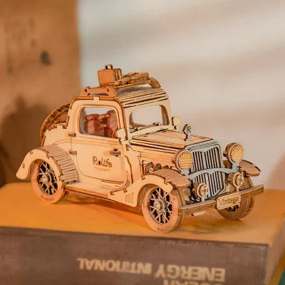 Afbeelding van Robotime Rolife Vintage Car TG504