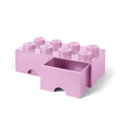 Afbeelding van LEGO® Opbergbox met Lades Licht Roze 50 x 25 18 cm