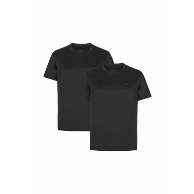 Afbeelding van Danish Endurance 2 PACK Sport Tshirt, Heren, Maat: 3XL, Black