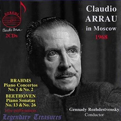 Afbeelding van Beethoven/Brahms Claudio Arrau In Moscow..