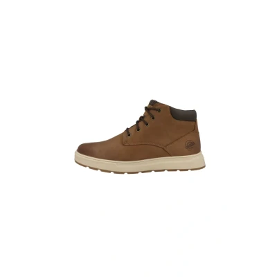 Afbeelding van s.Oliver Sneakers hoog cognac, Heren, Maat: 43, Cognac Leer/ synthetisch