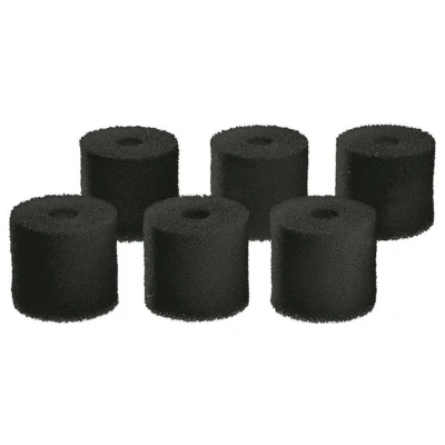 Afbeelding van Oase Actieve Kool Filterset 6 Biomaster Filtermateriaal 18x5x25 cm Zwart
