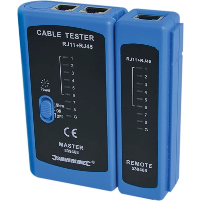 Afbeelding van Silverline LAN Tester RJ11, RJ12 en RJ45