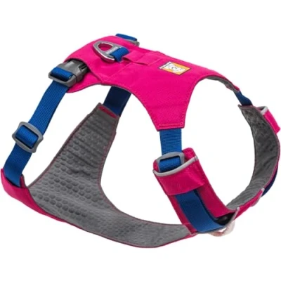 Afbeelding van Ruffwear Hi &amp; Light Harnas Alpen Glow Roze Maat M Hond