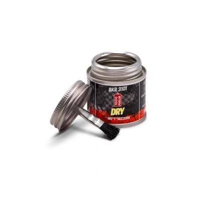 Afbeelding van 1000 Miglia BKR 3101 smeermiddel voor fietskettingen, 60 ml, droge en stofdichte omstandigheden, droog klimaat, all in one pot met kwast