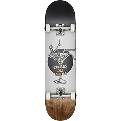 Afbeelding van Globe SkateboardKinderen en volwassenen zwart bruin wit