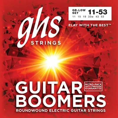 Afbeelding van E Git.snaren 11 53 Boomers nikkel Plated roundwound