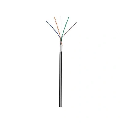 Afbeelding van Goobay 57294 CAT 5e Netwerkkabel Outdoor, F/UTP, zwart, 100 m