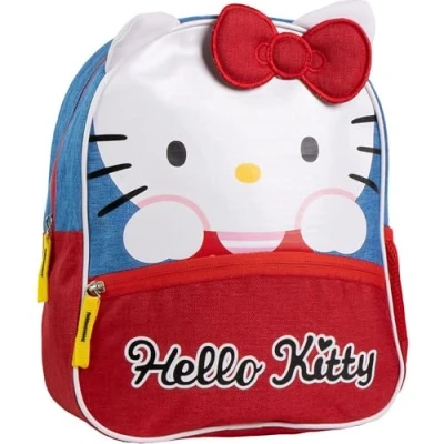 Afbeelding van Schoolrugzak Hello Kitty Blauw 27,5 x 3 33,5 cm